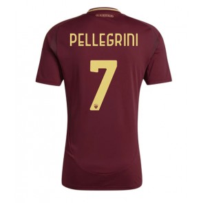 AS Roma Lorenzo Pellegrini #7 Hemmatröja 2024-25 Kortärmad